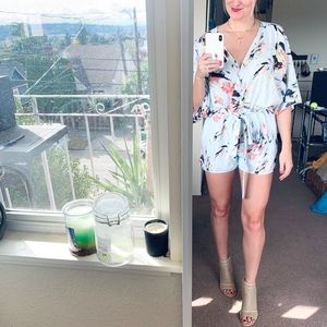 Light blue romper